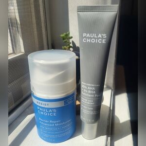 Paula's Choice Exfoliant and Moisturizer